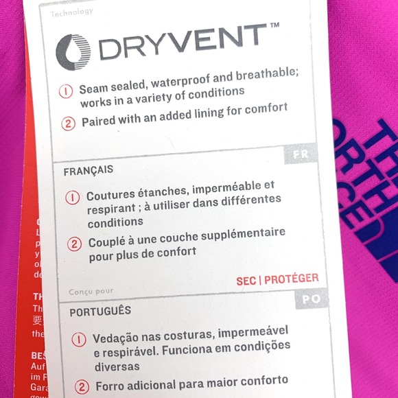 The North Face Dryvent Women’s Jacket Medium - Picture 2 of 4